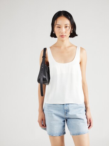 TOPSHOP Top in Beige: front
