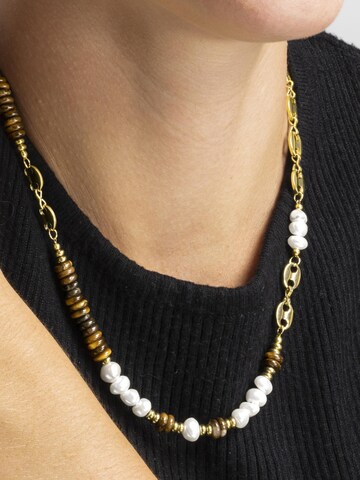 Luxenter - Cadena 'Kimbalbo' en marrón