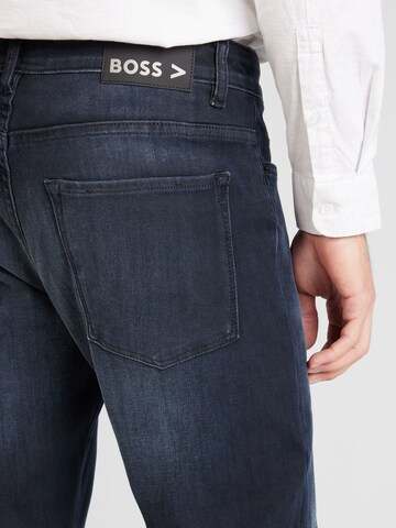 BOSS Regular Jeans 'Delaware 3-1' in Blau
