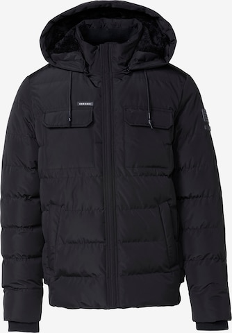 KOROSHI Kurtka przejściowa w kolorze czarny: przód