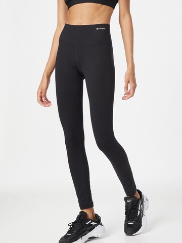 Champion Authentic Athletic Apparel - Skinny Leggings em preto: frente