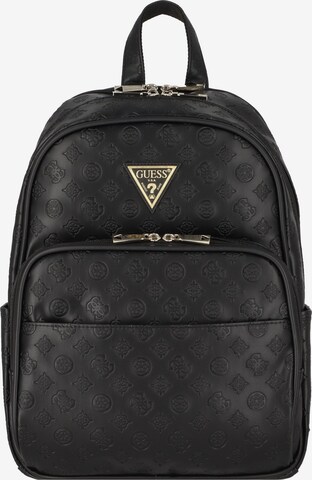 GUESS Rucksack in Schwarz: predná strana