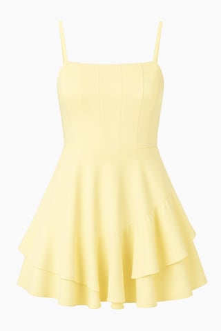 WOMAN VISION Cocktail dress in Yellow: front