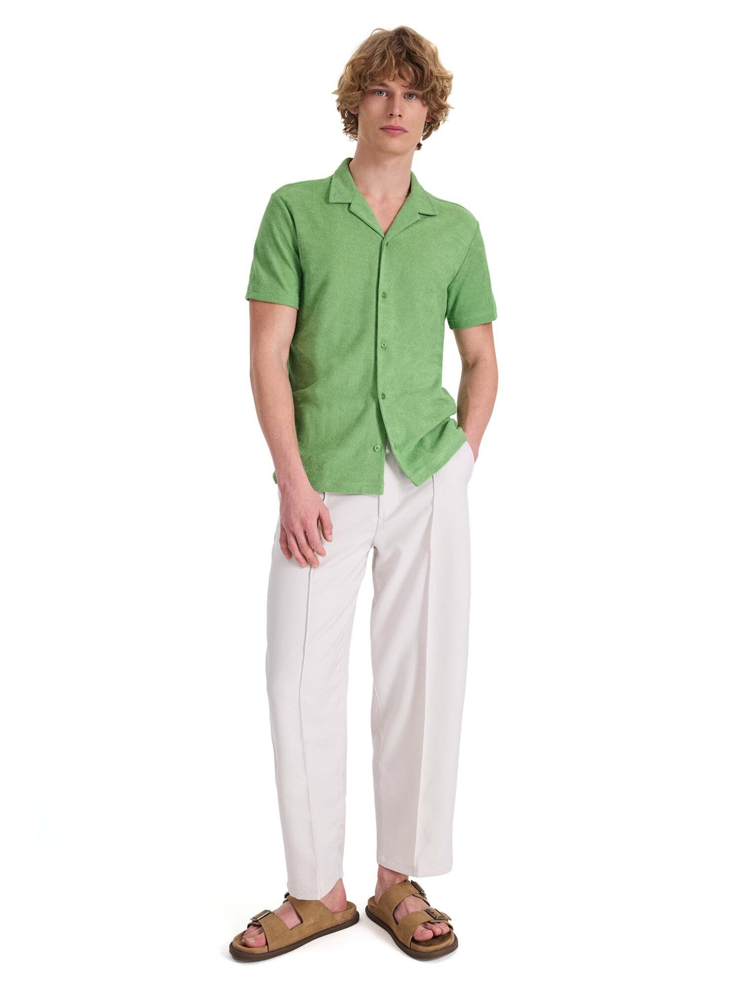 Regular fit Camicia di WESTMARK LONDON in verde