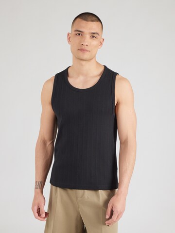 T-Shirt Abercrombie & Fitch en bleu : devant