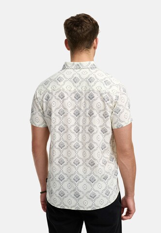 INDICODE JEANS Regular fit Overhemd ' Cotta ' in Wit