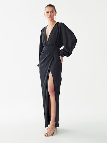 Rochie de seară 'Elena' de la BWLDR pe negru