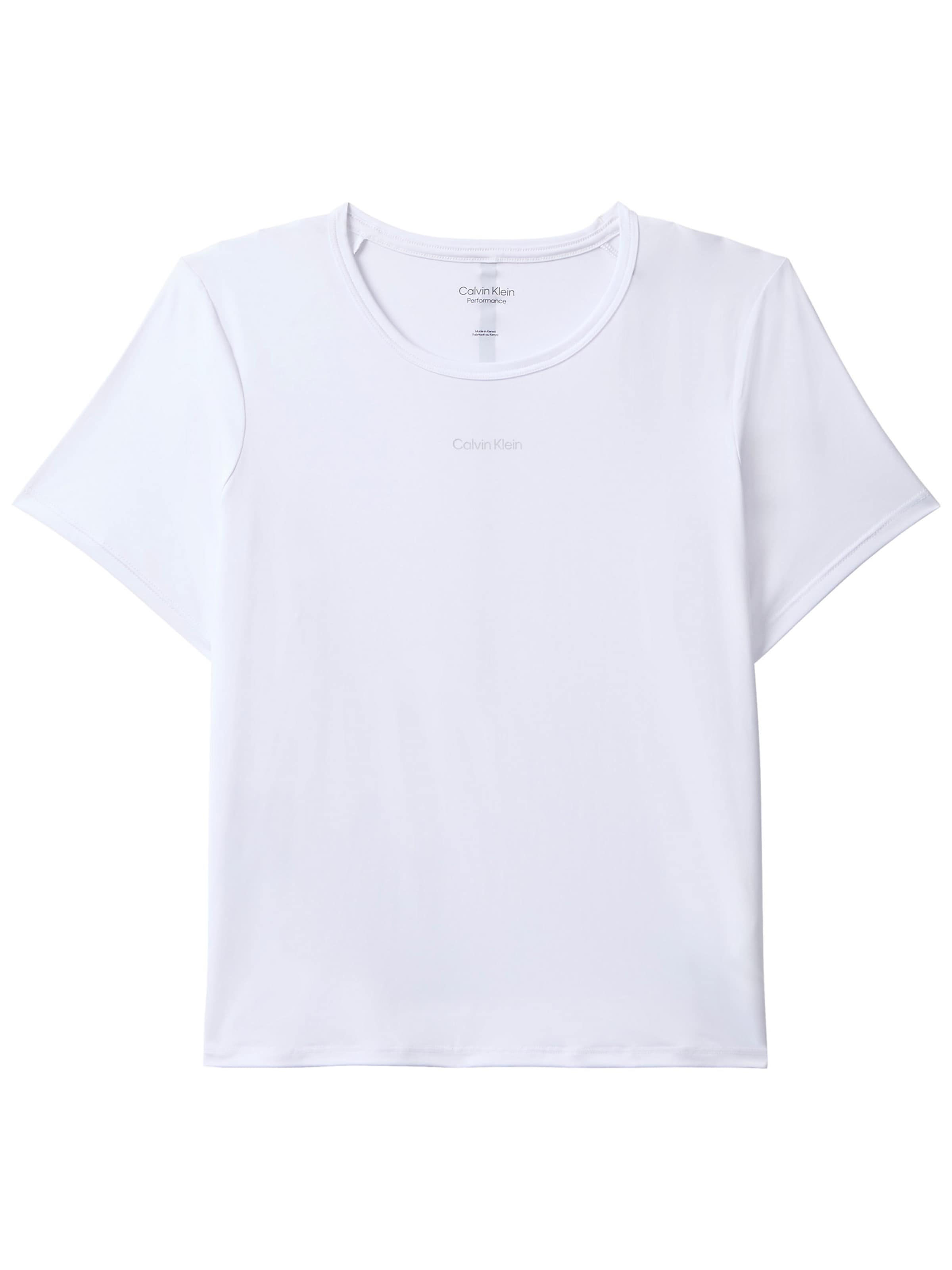 Calvin Klein Performance Shirt in White: front
