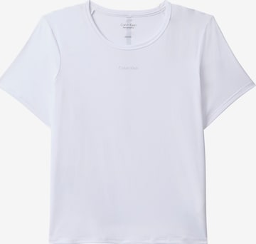 Calvin Klein Funktionsshirt in Weiß: Vorderseite