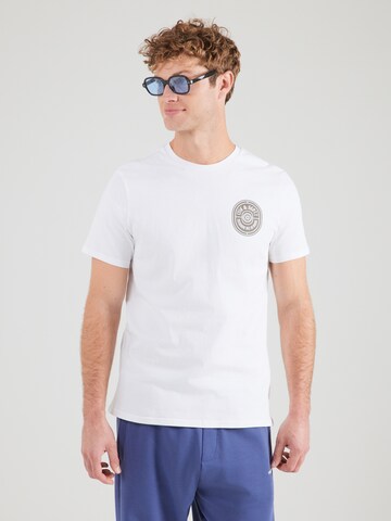 Lyle & Scott Shirt 'Borders Label' in Wit