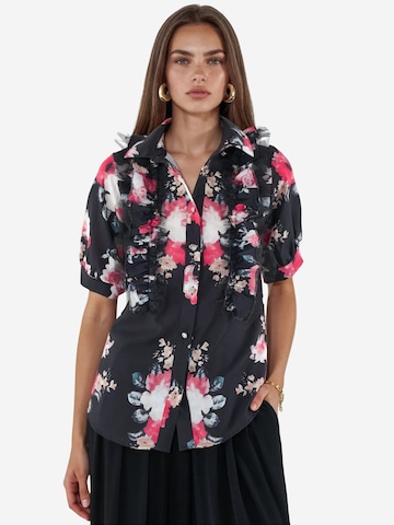 MSN Collection Blouse 'Blusen' in Mixed colors: front
