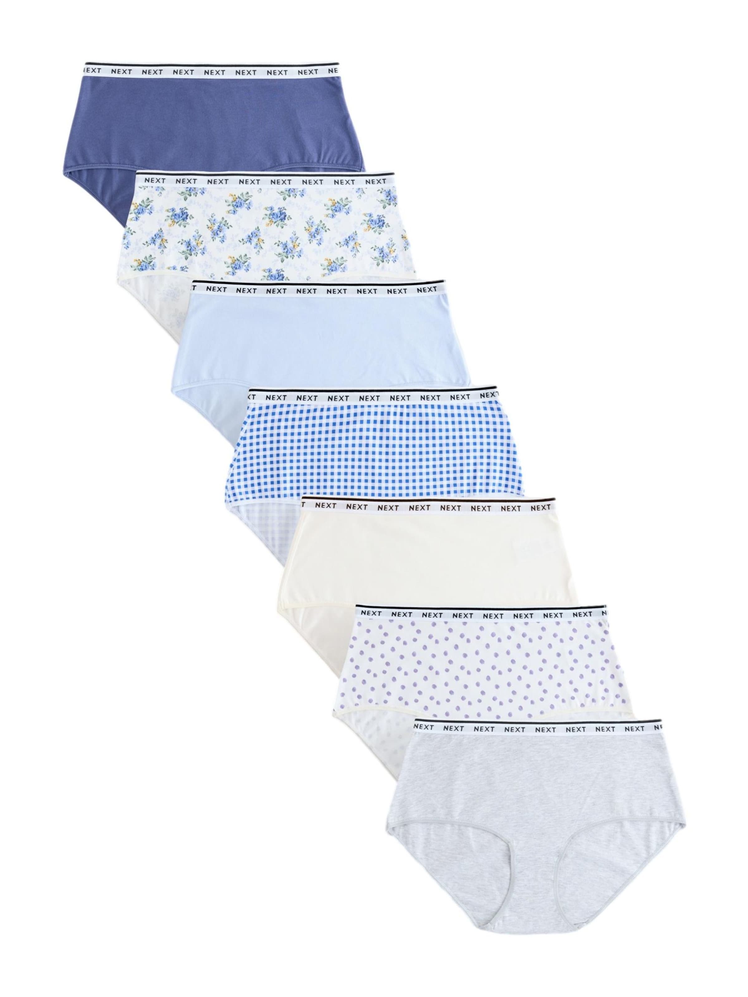 Slip de la Next pe albastru: față