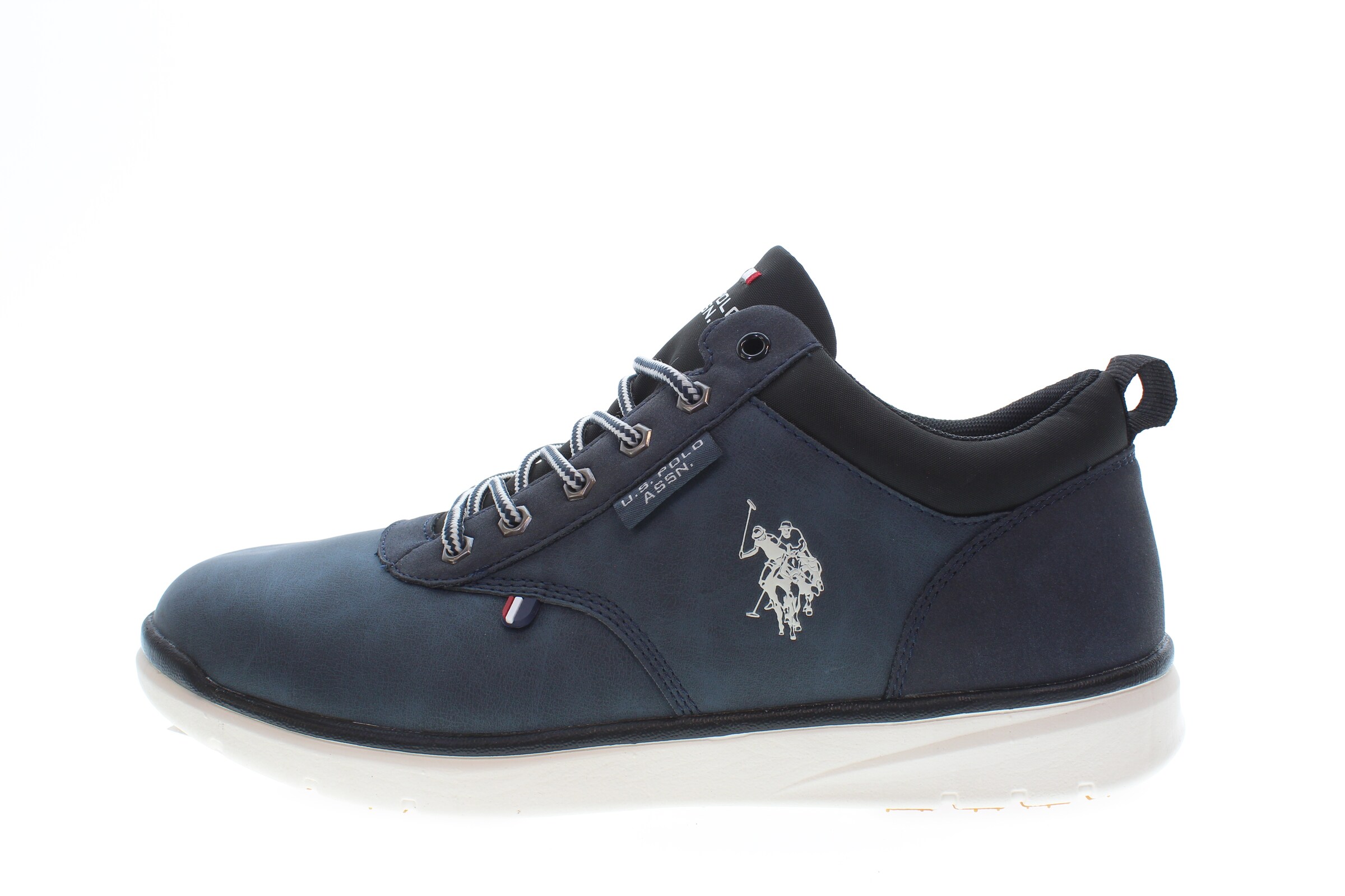 Baskets basses 'Ygor' U.S. POLO ASSN. en bleu : devant
