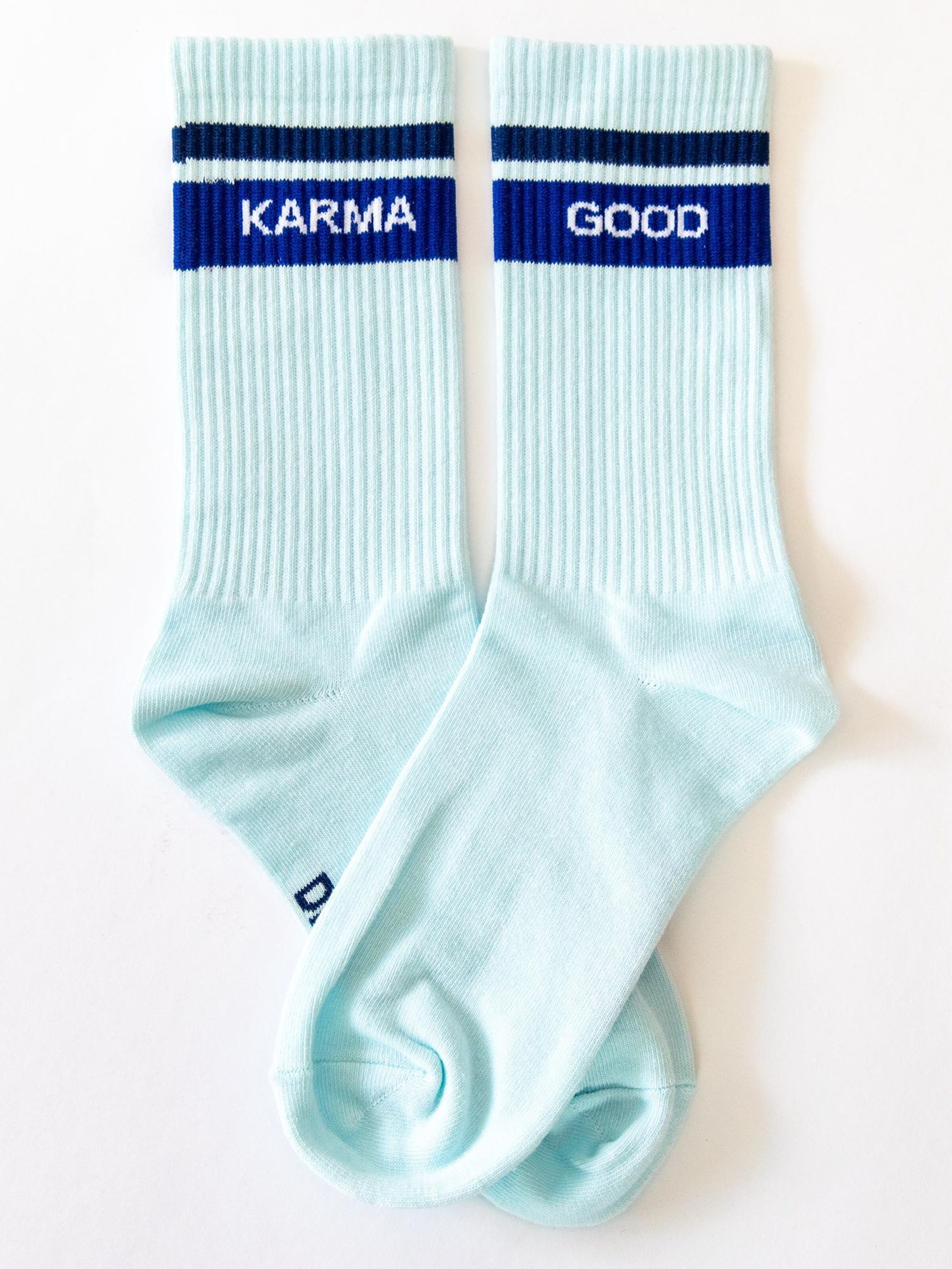 Divasya Socks 'Good Karma' in Blue