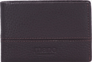 mano Wallet 'Don Tommas' in Brown: front