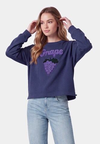 MYMO - Sudadera en azul: frente