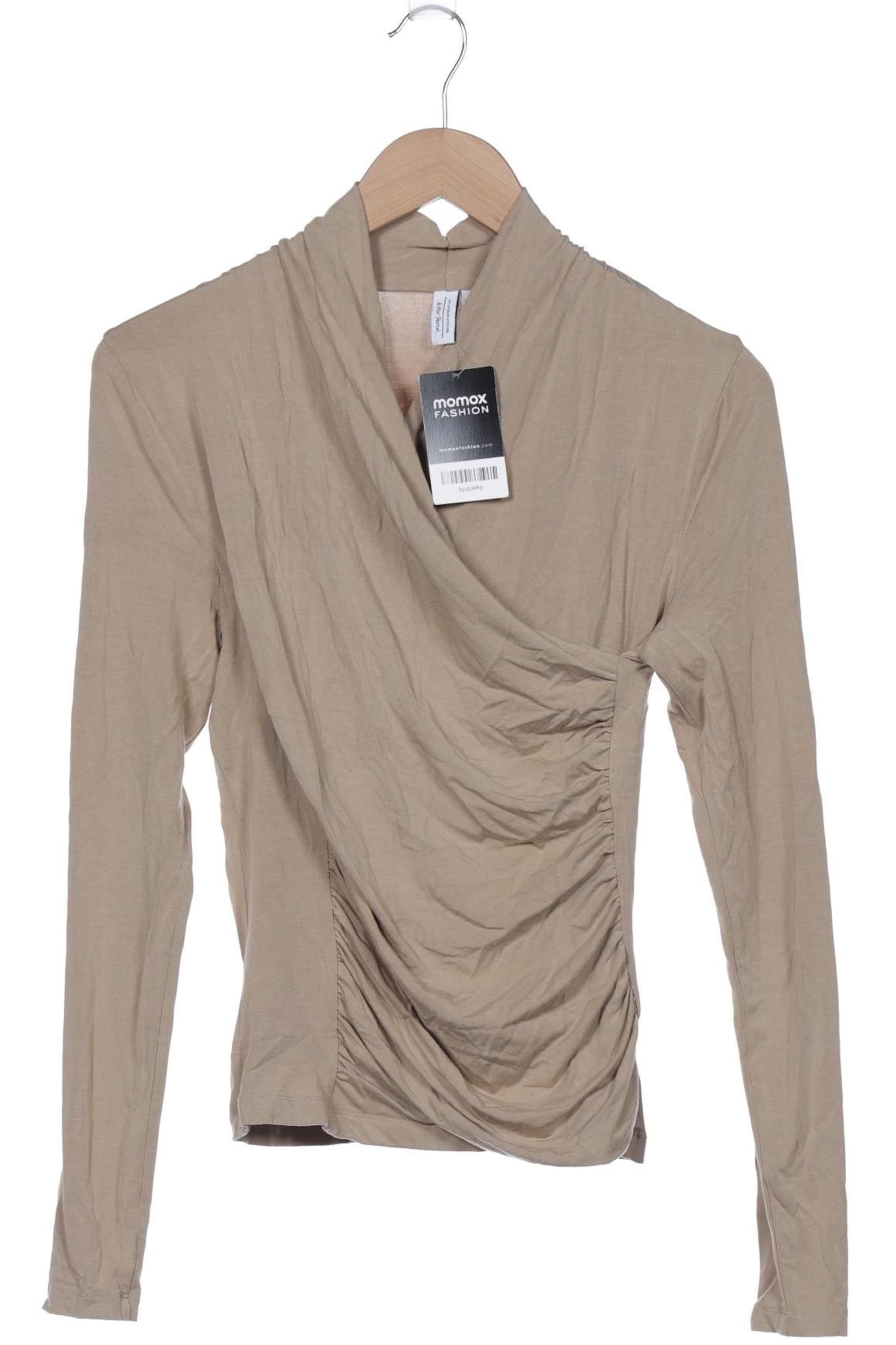 & Other Stories Langarmshirt M in Beige: Vorderseite