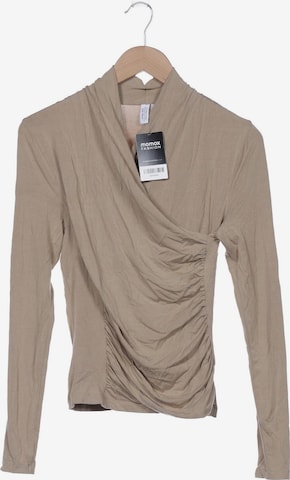 & Other Stories Langarmshirt M in Beige: Vorderseite
