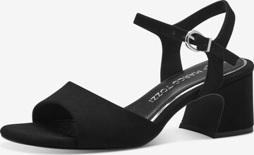 MARCO TOZZI Strap Sandals in Black: front