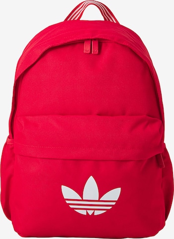 ADIDAS ORIGINALS Backpack 'Adicolor Classic' in Red: front
