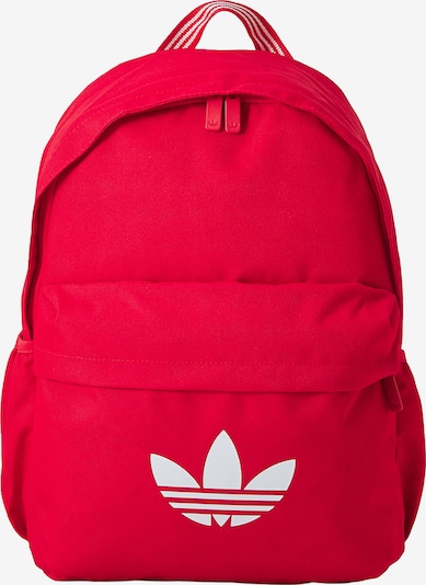 ADIDAS ORIGINALS Rucksack 'Adicolor Classic' in rot / weiß, Produktansicht