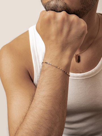 Hey Happiness Bracelet 'Vibrant Bead' in Gold: front