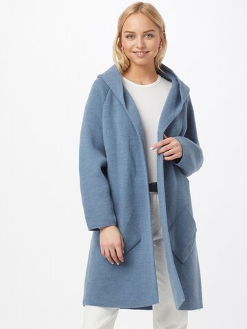 Zwillingsherz Knit Cardigan 'Annabell' in Blue: front