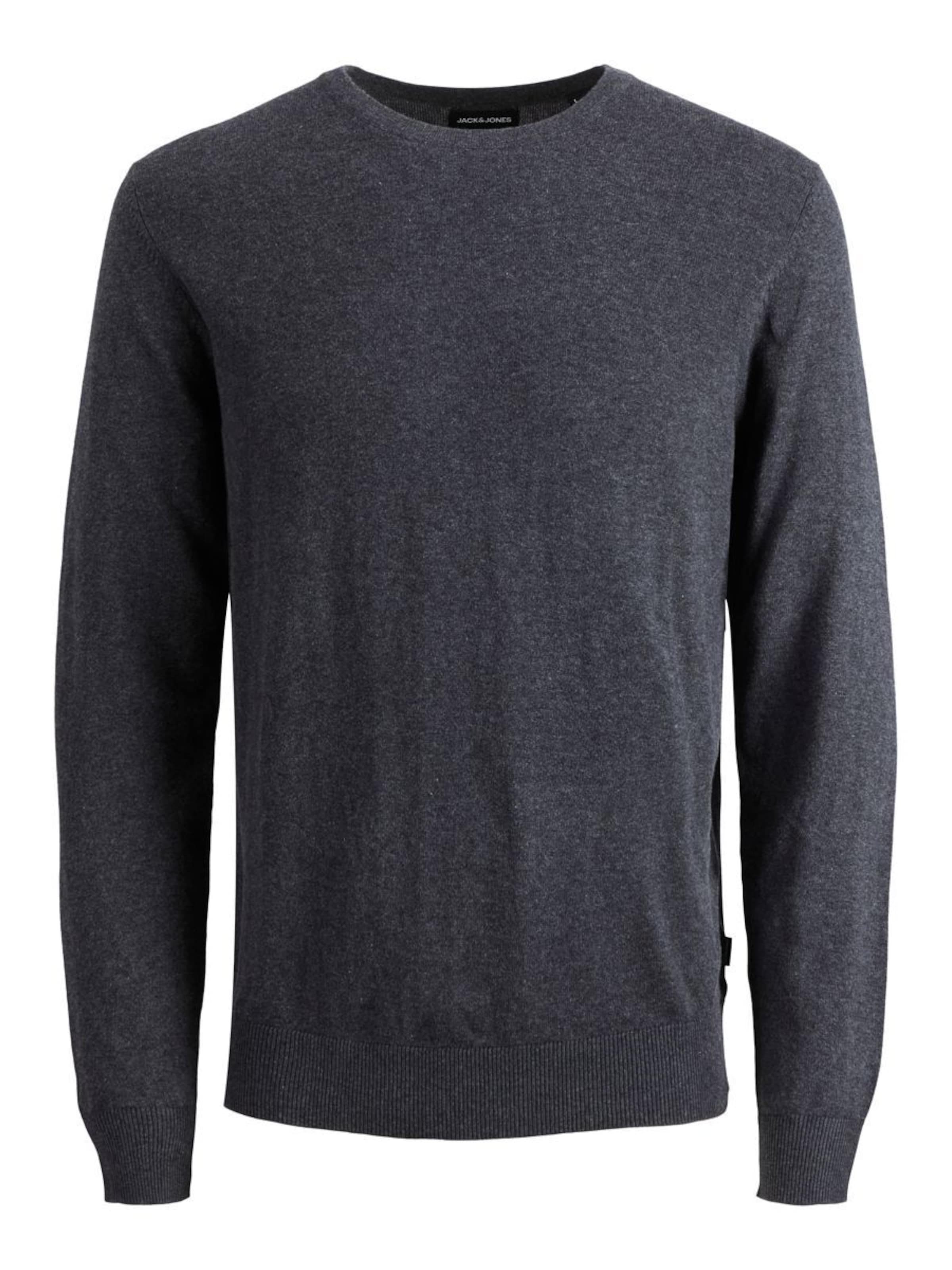 Pull-over 'JJEEmil' JACK & JONES en gris : devant