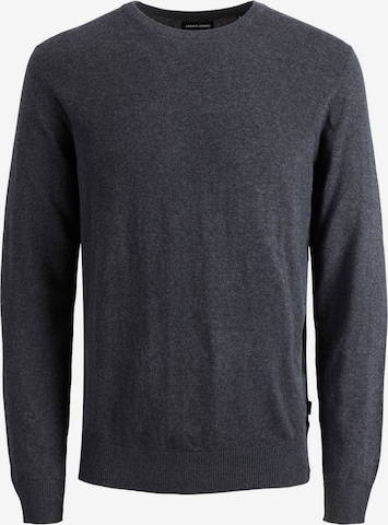 JACK & JONES Trui 'JJEEmil' in Grijs: voorkant