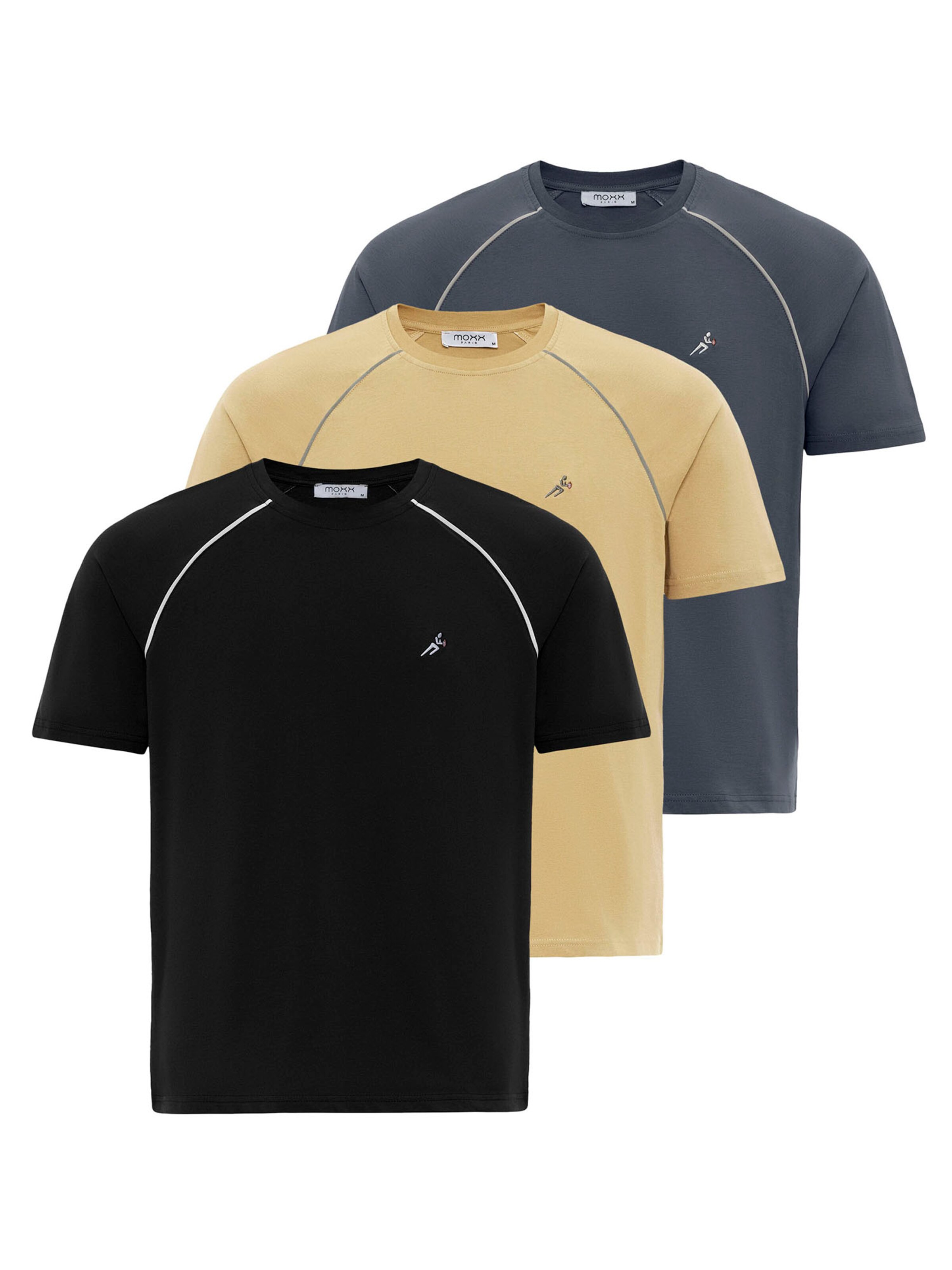 Moxx Paris Tričko – žlutá: přední strana