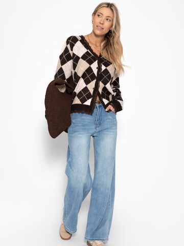 SASSYCLASSY Knit cardigan in Brown