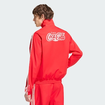 Veste mi-saison 'Coca Cola Classic Firebird' ADIDAS ORIGINALS en rouge : devant