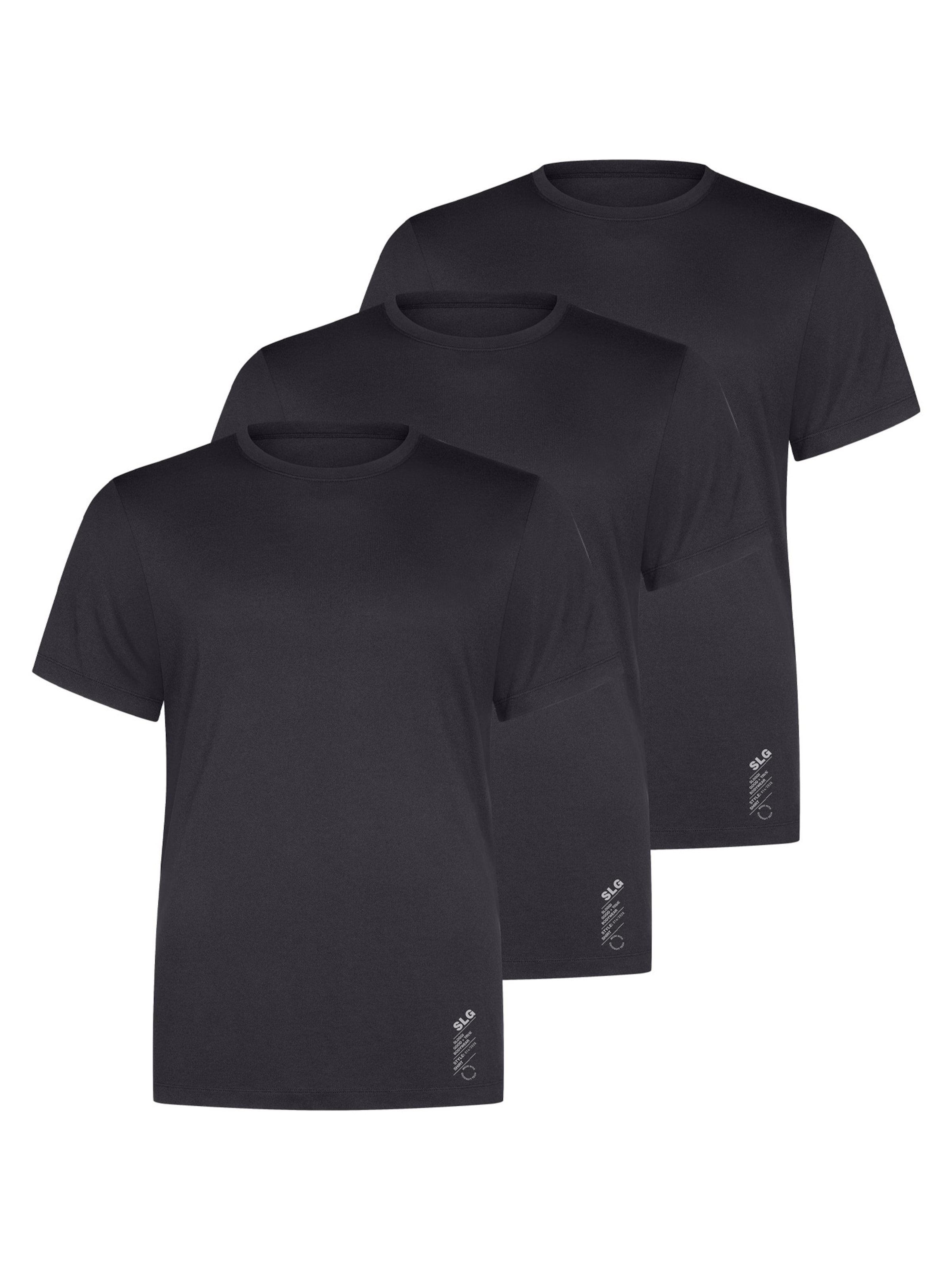 SLOGGI Onderhemd 'SLG Base Soft' in Zwart: voorkant