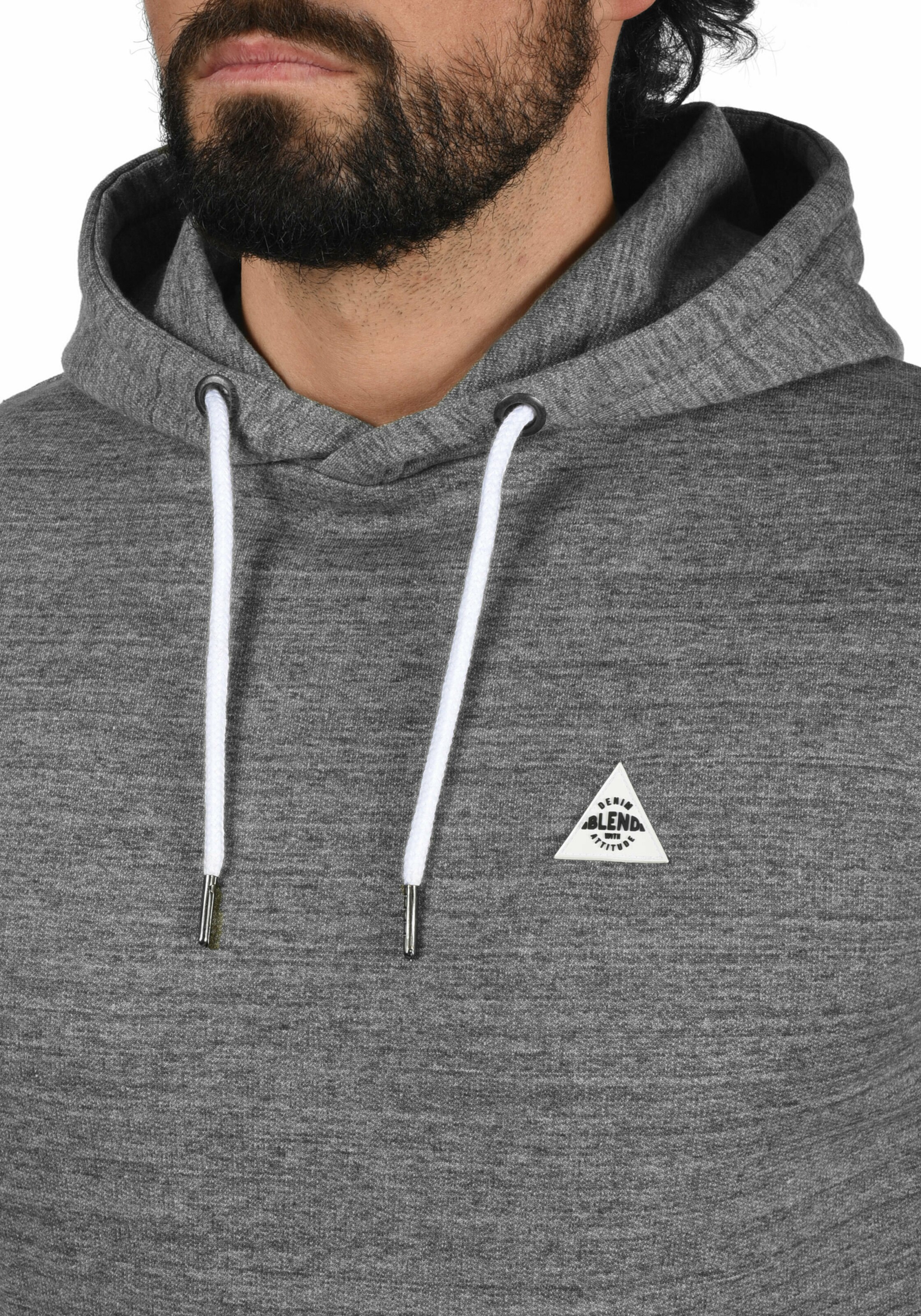 BLEND Sweatshirt 'Henner' in Grijs