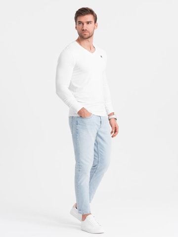 Ombre Shirt‌‌‌‌‌ in Weiß