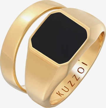 KUZZOI Ring in Gold: Vorderseite