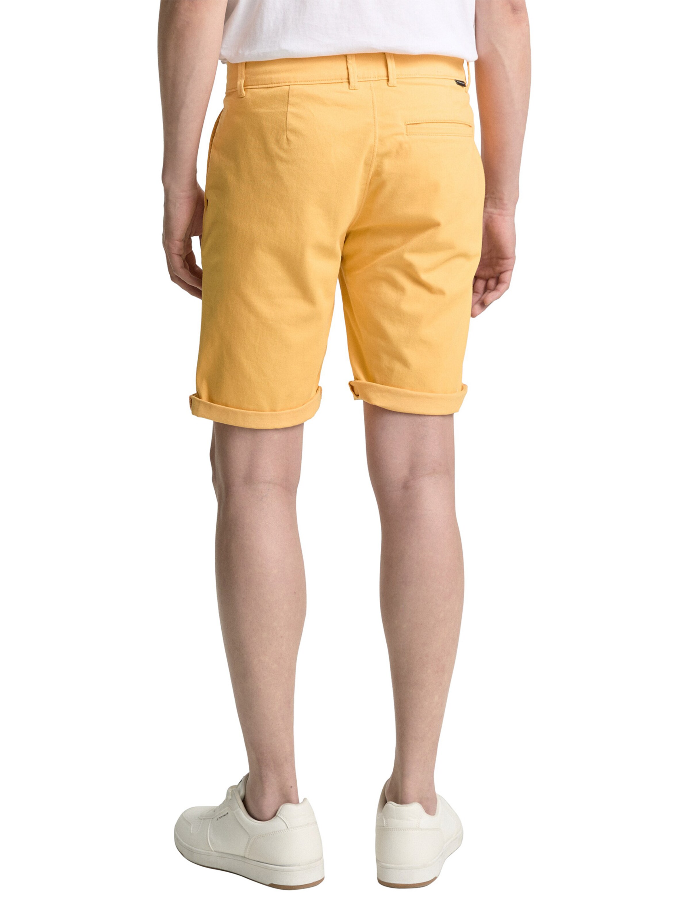 TOM TAILOR Úzky strih Chino nohavice - Oranžová