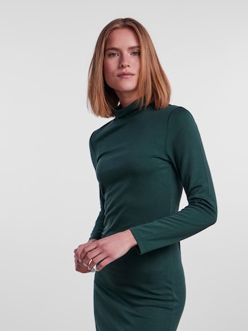 PIECES Obleka 'NAYA' | zelena barva