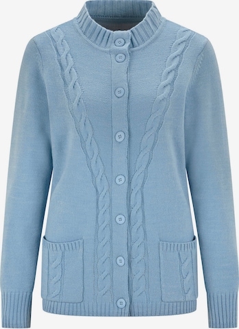 Cardigan Goldner en bleu : devant