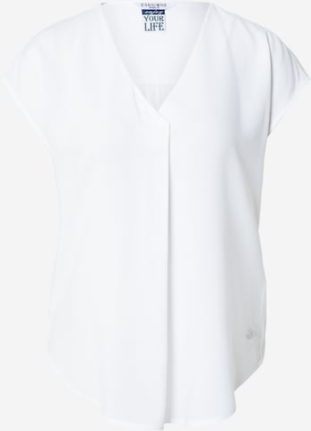 ZABAIONE Блузка 'Be44tsy' в Белый: спереди