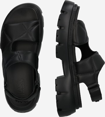 Sandalo 'TREKKA' di Karl Lagerfeld in nero