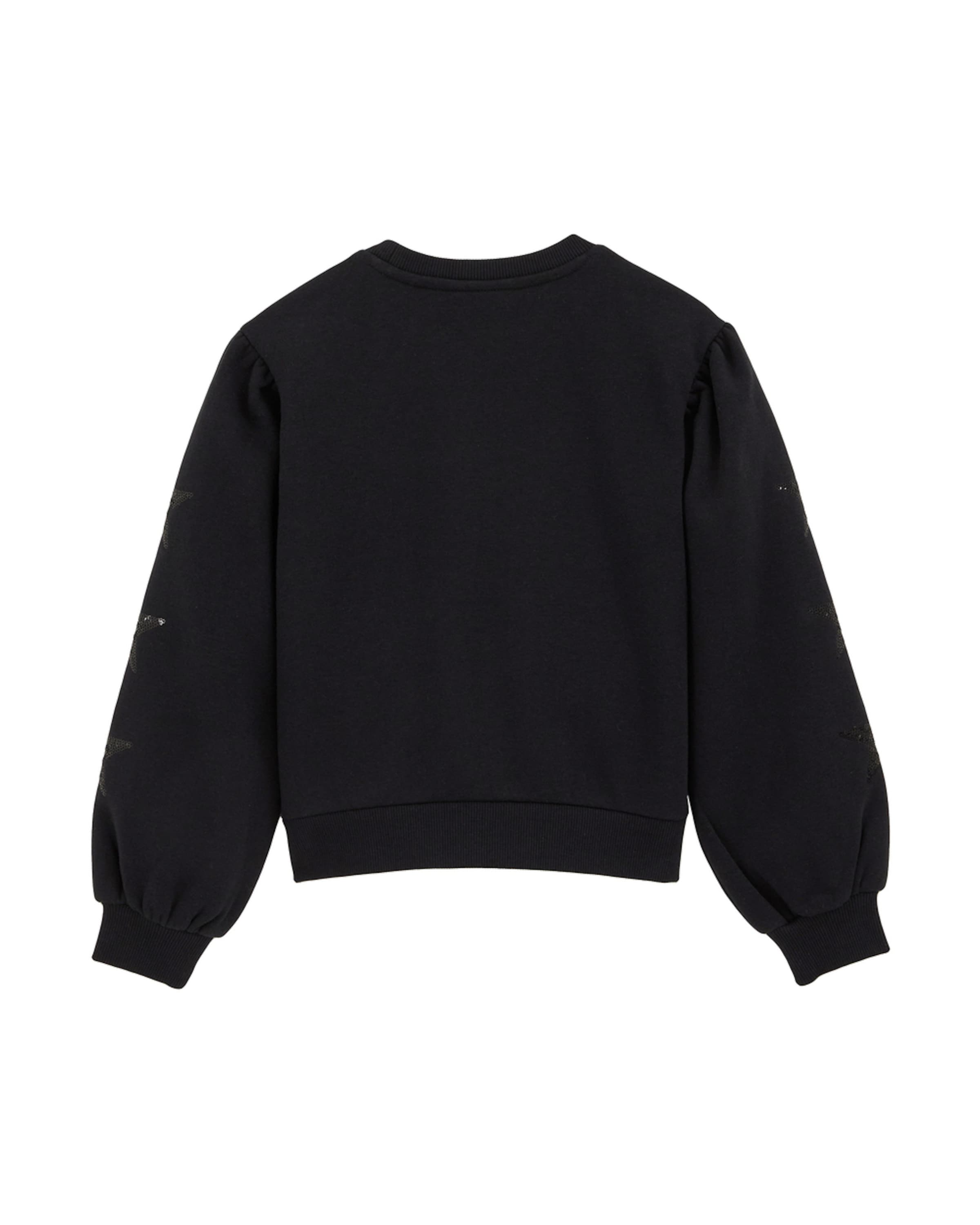 juoda WE Fashion Megztinis be užsegimo