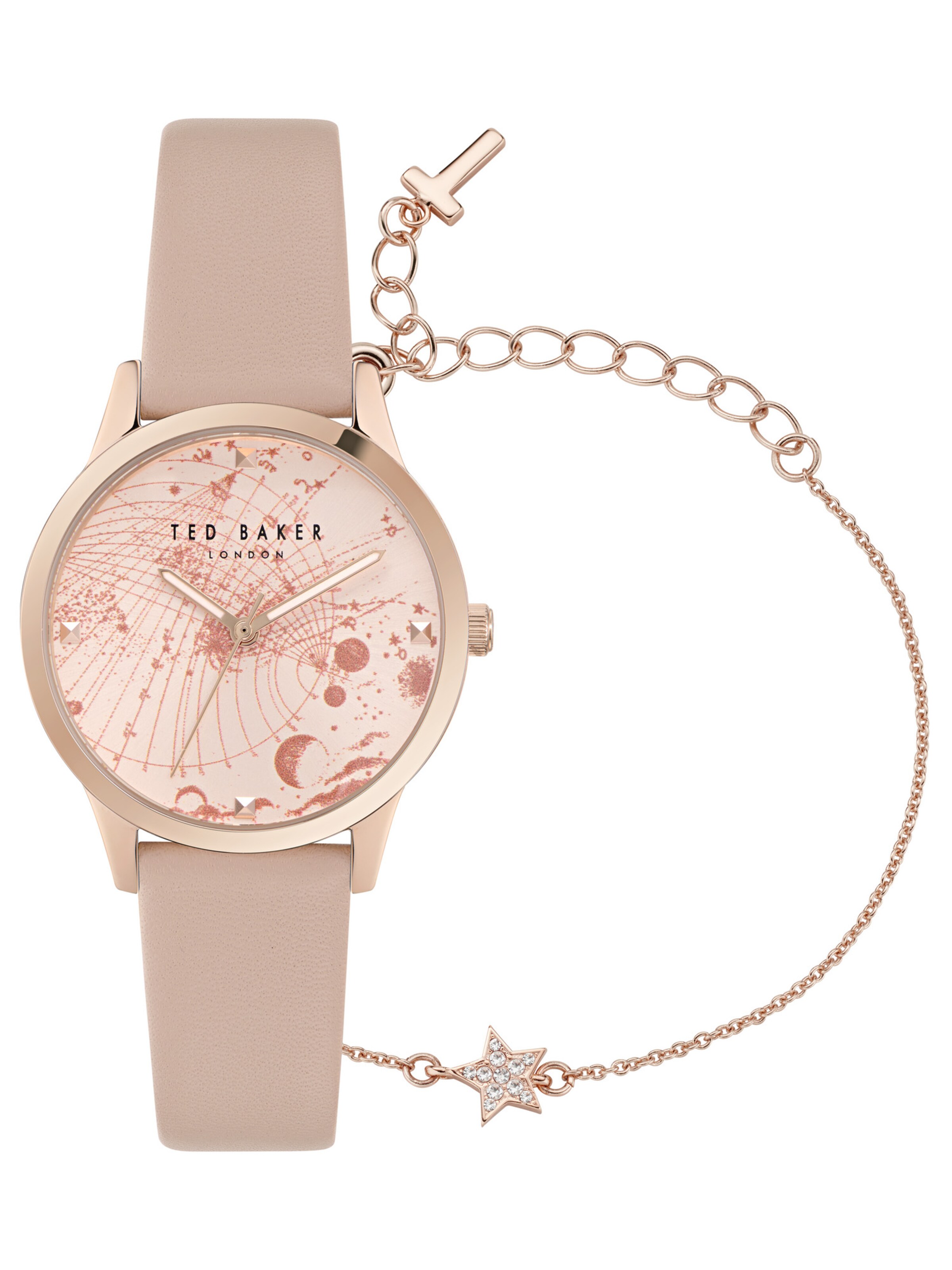 Ted Baker Uhr 'Fitzrovia' in Pink: Vorderseite
