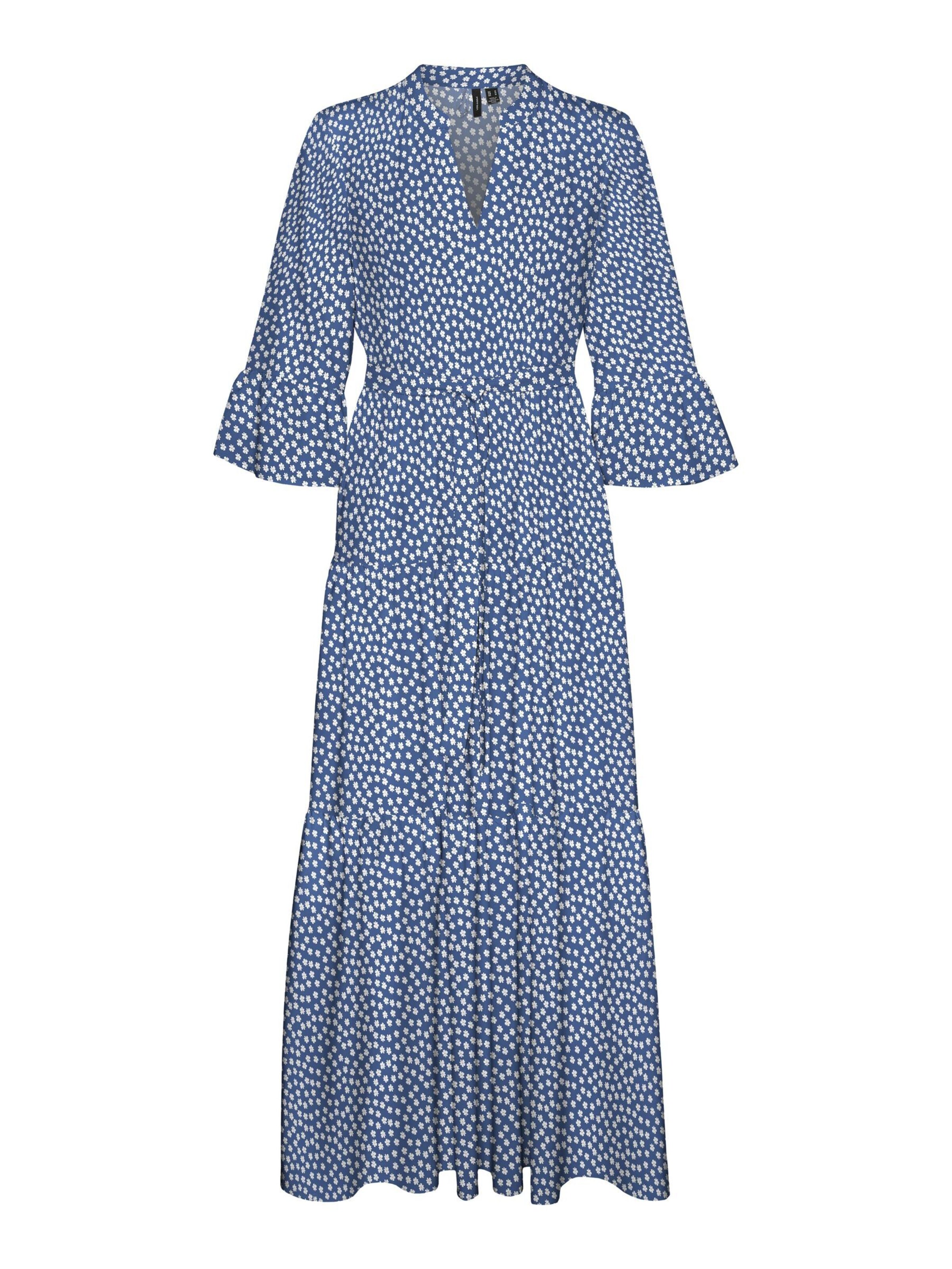 VERO MODA Kjole 'ZERA' i blå: forside