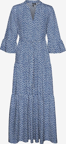 VERO MODA Jurk 'ZERA' in Blauw: voorkant