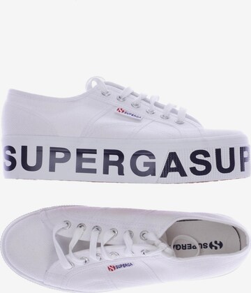 SUPERGA Sneaker 39,5 in Weiß: predná strana