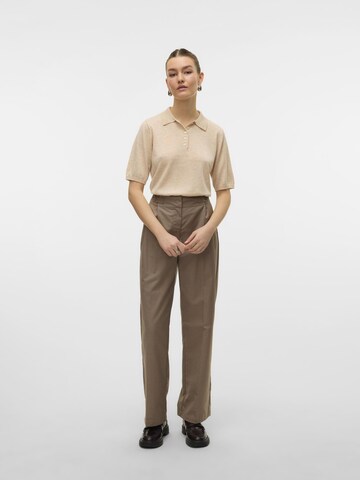regular Pantaloni con pieghe 'VMNikki' di VERO MODA in beige