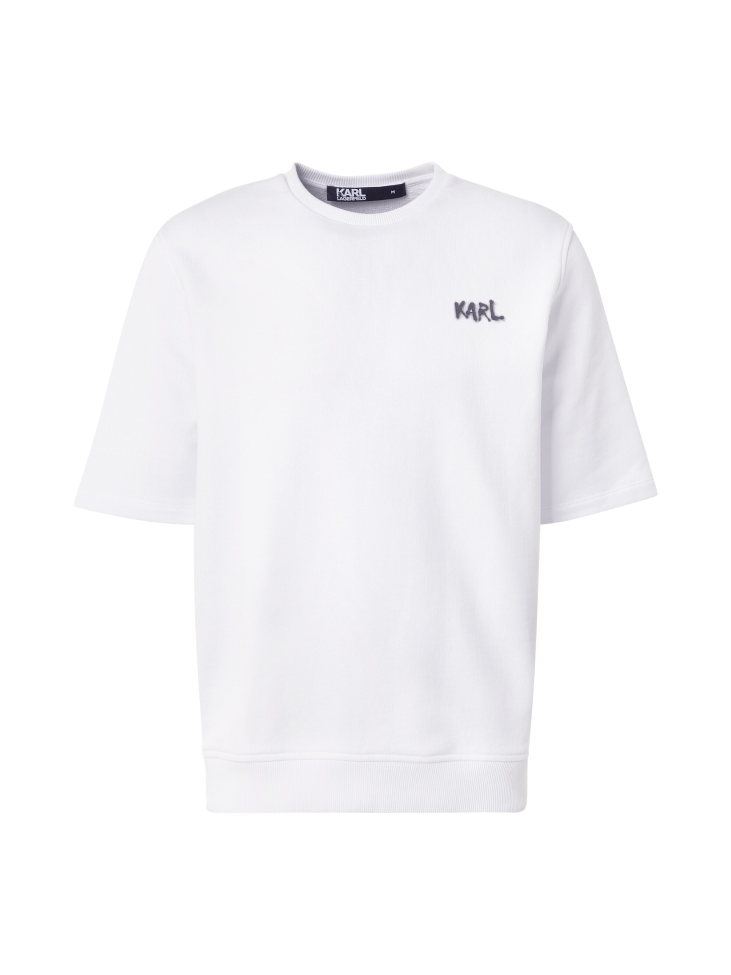 Karl Lagerfeld Mikina - Biela: predná strana