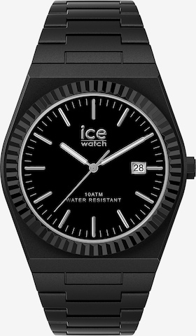 ICE WATCH Analoguhr in Schwarz: Vorderseite