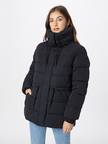 ESPRIT Зимняя куртка в Черный: спереди